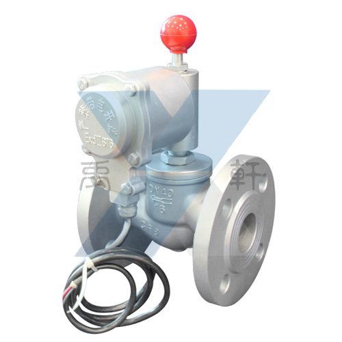 ZCRB-16P-DN40不鏽鋼電磁緊急切斷閥