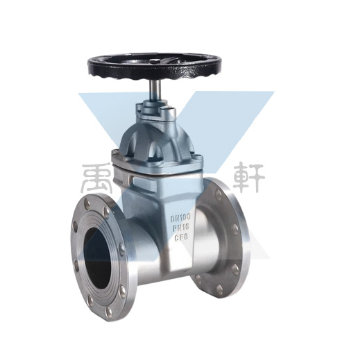 Z45X-16P-DN100不鏽鋼軟密封暗杆閘閥
