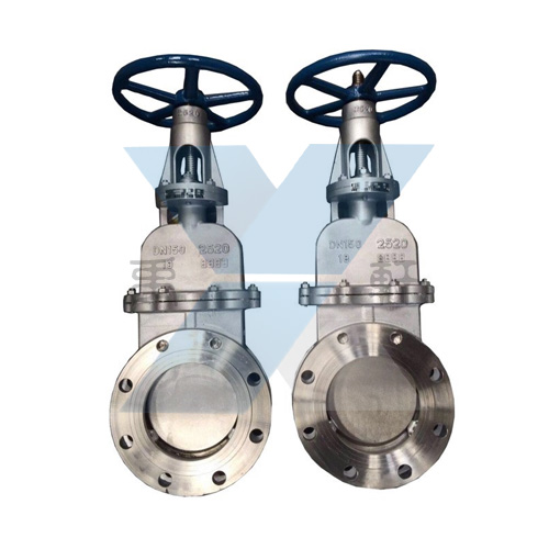 DMZ73X-10P暗杆不鏽鋼刀型閘閥