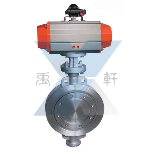 D673H-40C氣動對夾蝶閥