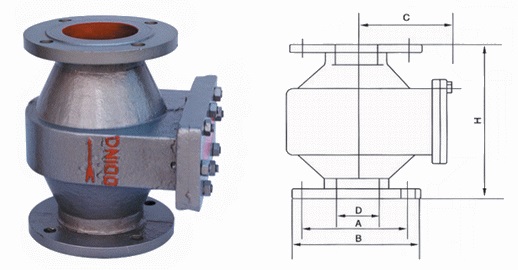 ZH-1抽屜式阻火器(圖1) ZH-1抽屜式阻火器(圖1)
