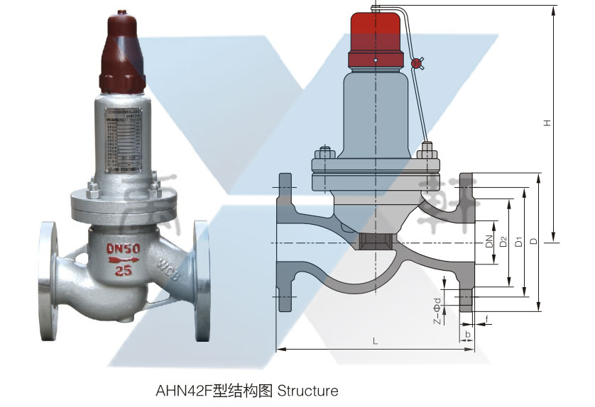 AHN42F型平行式安全回流閥(圖1) AHN42F型平行式安全回流閥(圖1)